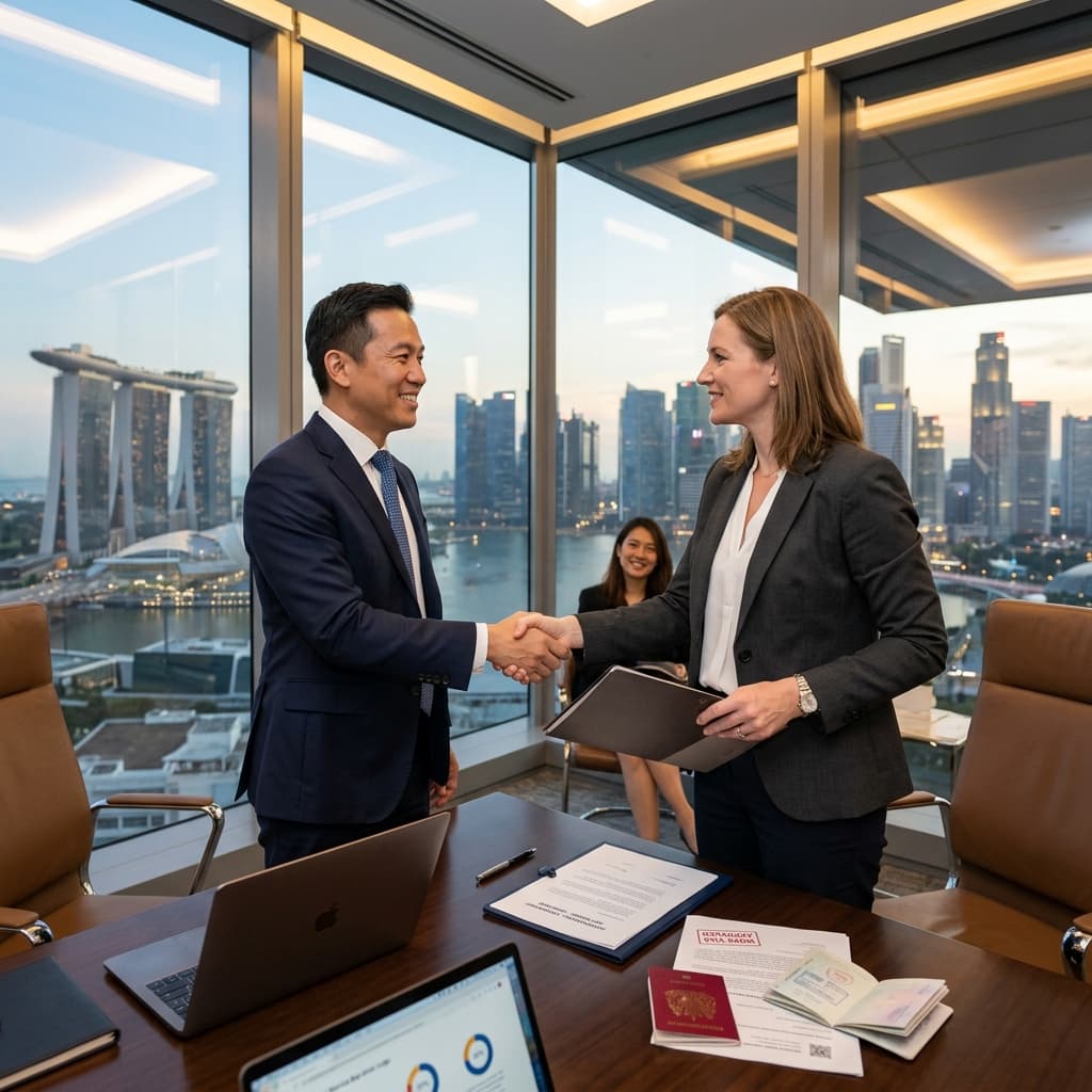 Business Handshake